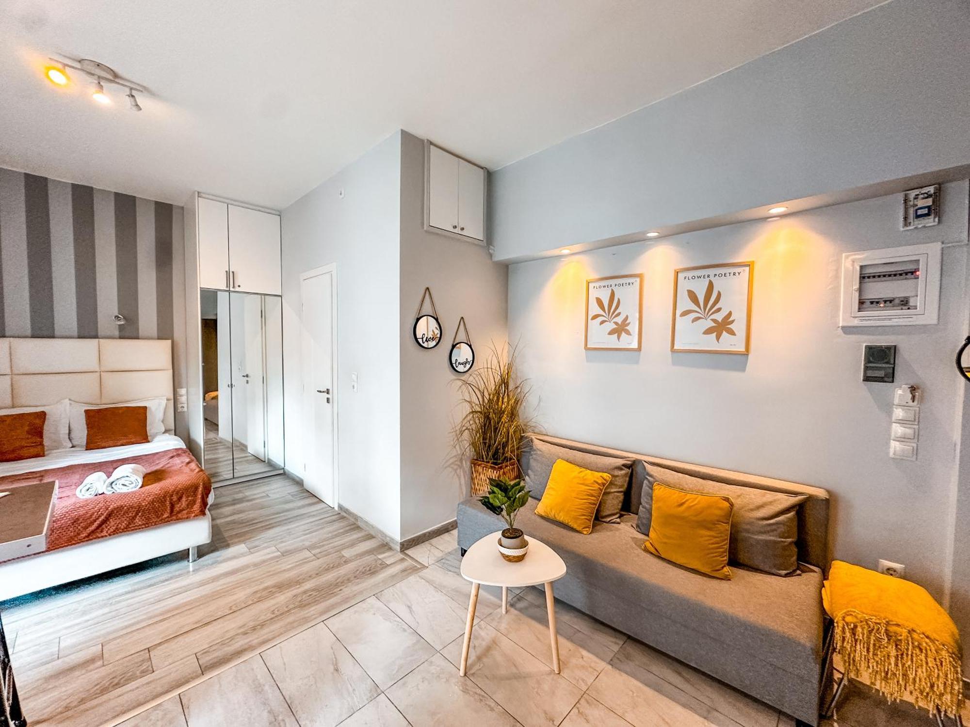 אתונה Walk To Markets From A Cozy Studio By Cielo Homes מראה חיצוני תמונה
