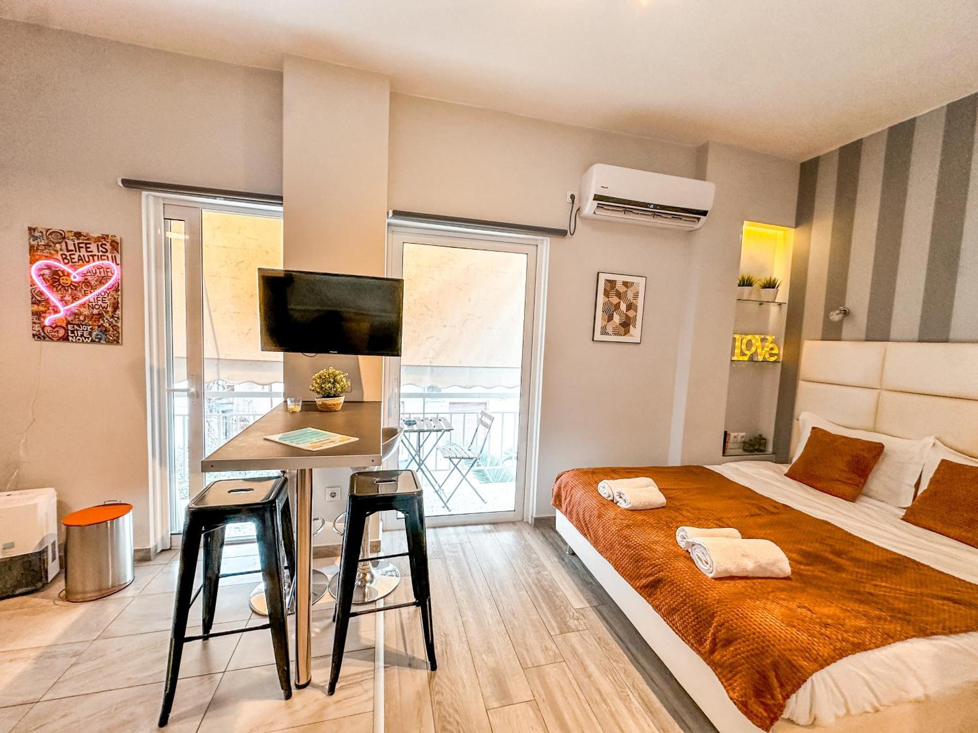 אתונה Walk To Markets From A Cozy Studio By Cielo Homes מראה חיצוני תמונה